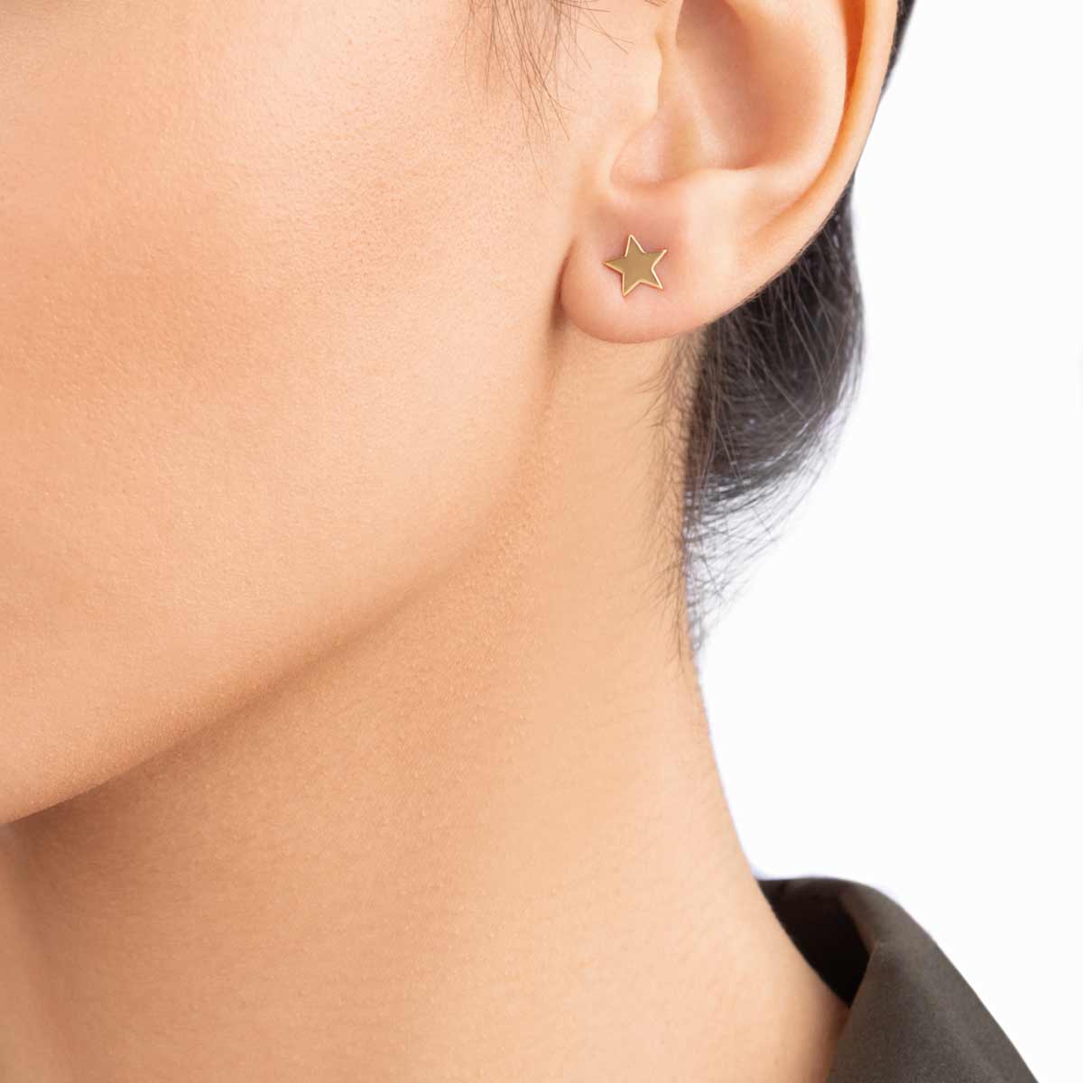 گوشواره طلا ستاره کوچک
