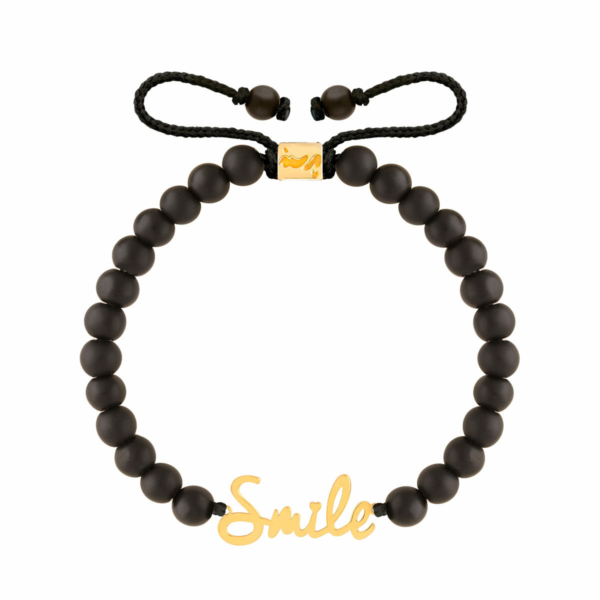دستبند طلا سنگی SMILE