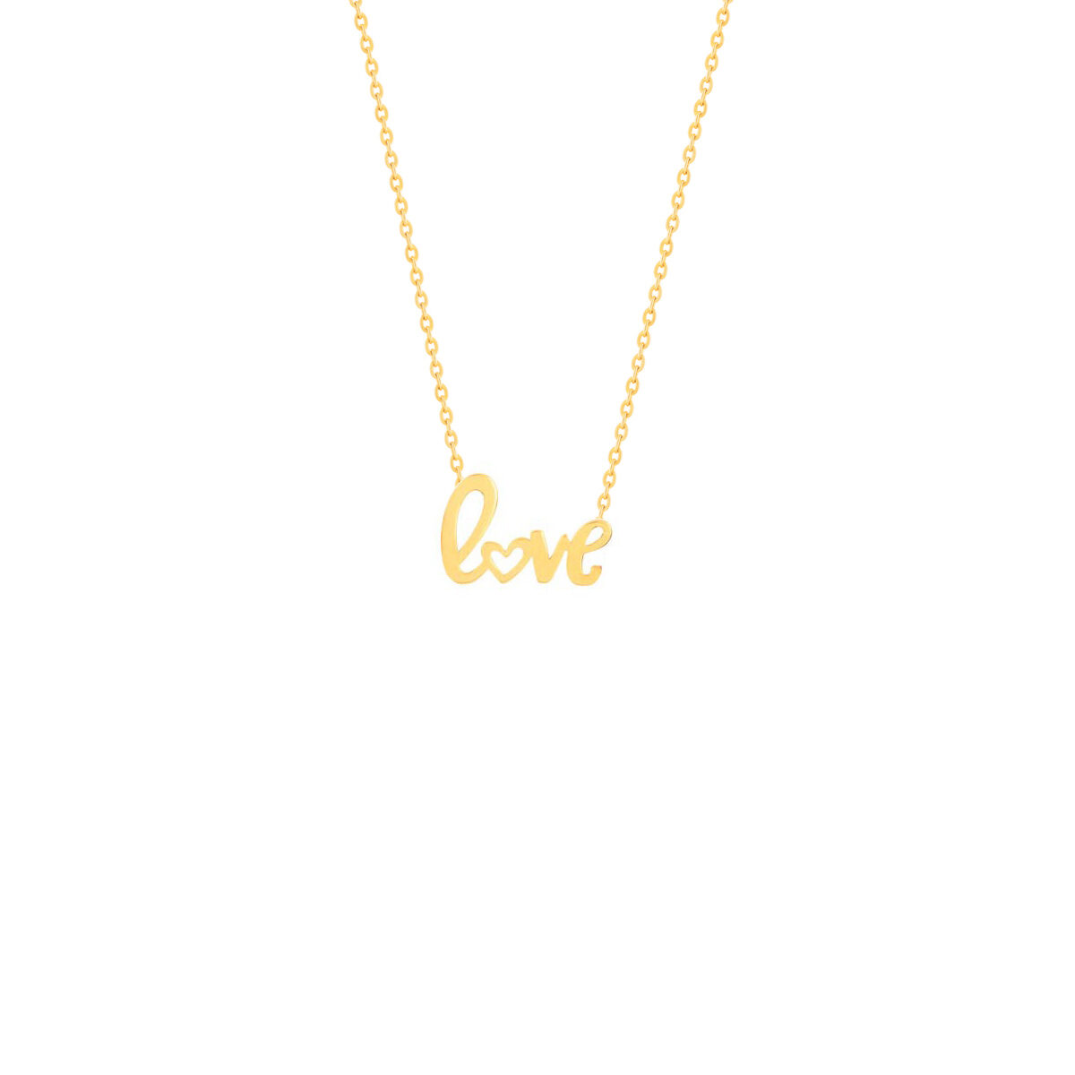 گردنبند طلا Love