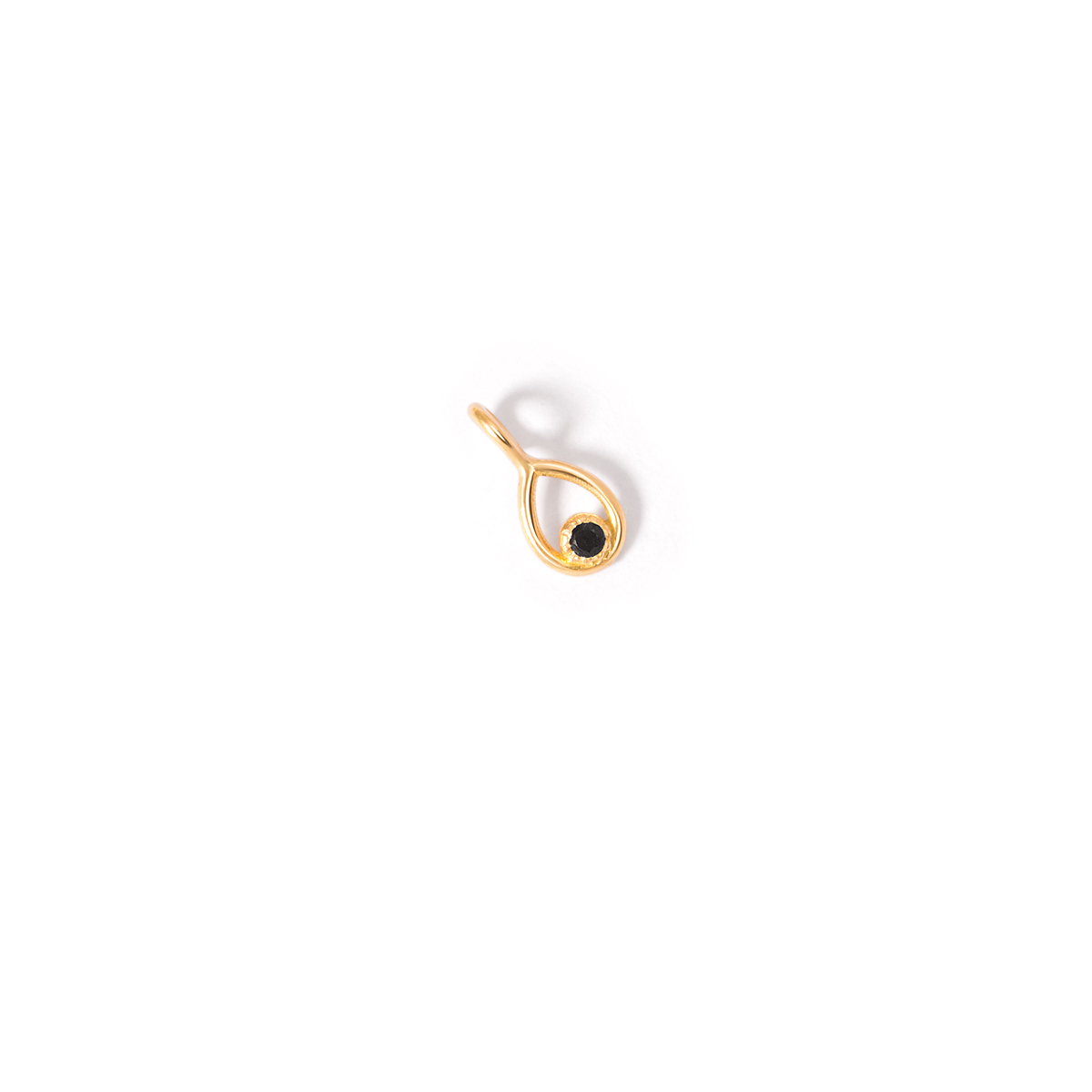 Gold pendant with precious tears g