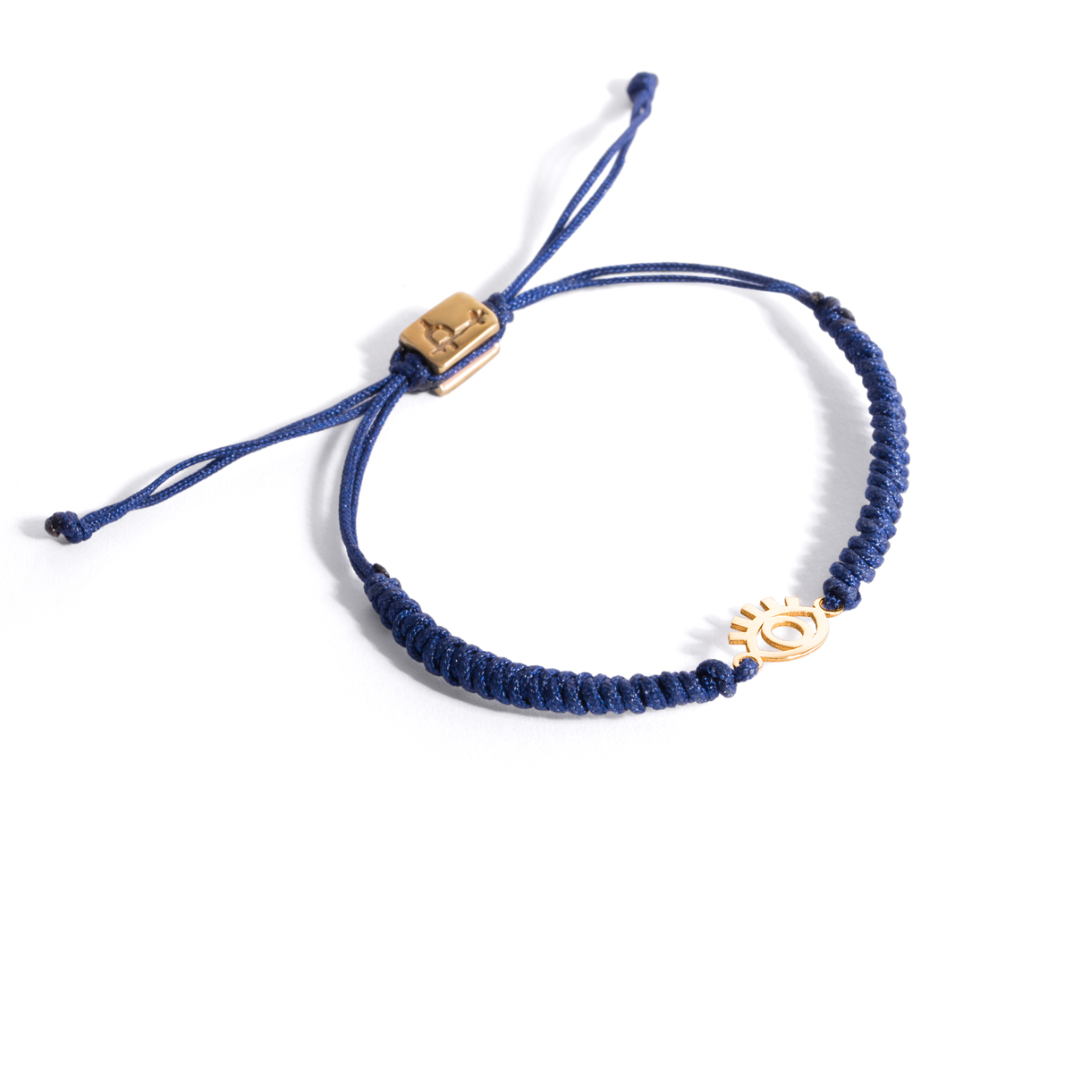 Eye weave gold bracelet g
