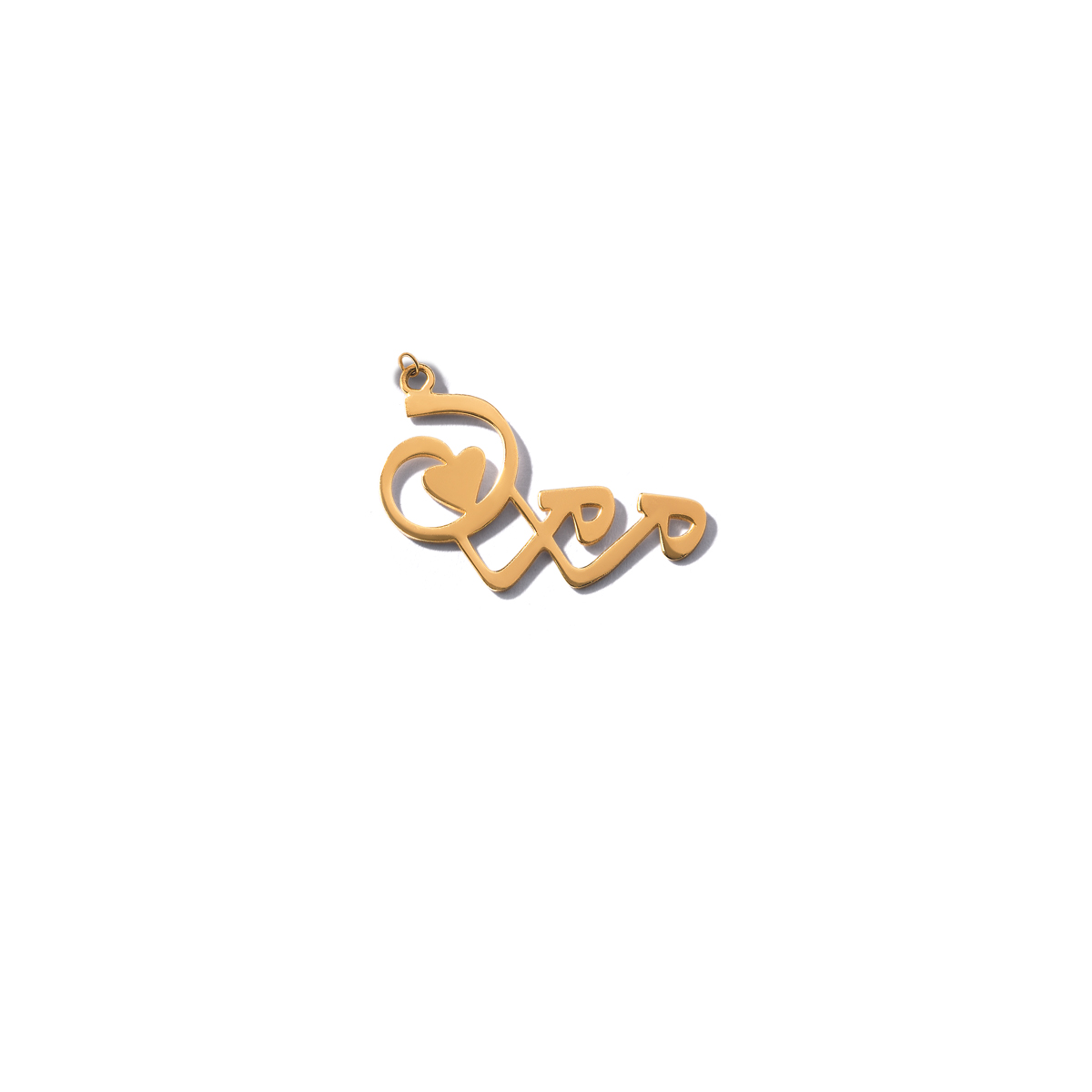 Mom's gold pendant g