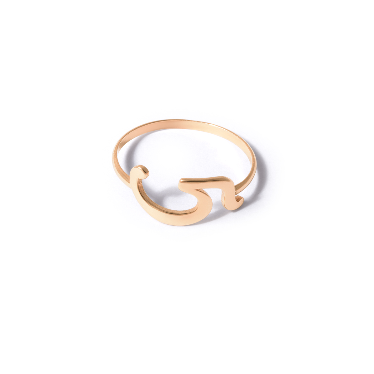 Gold ring number five r