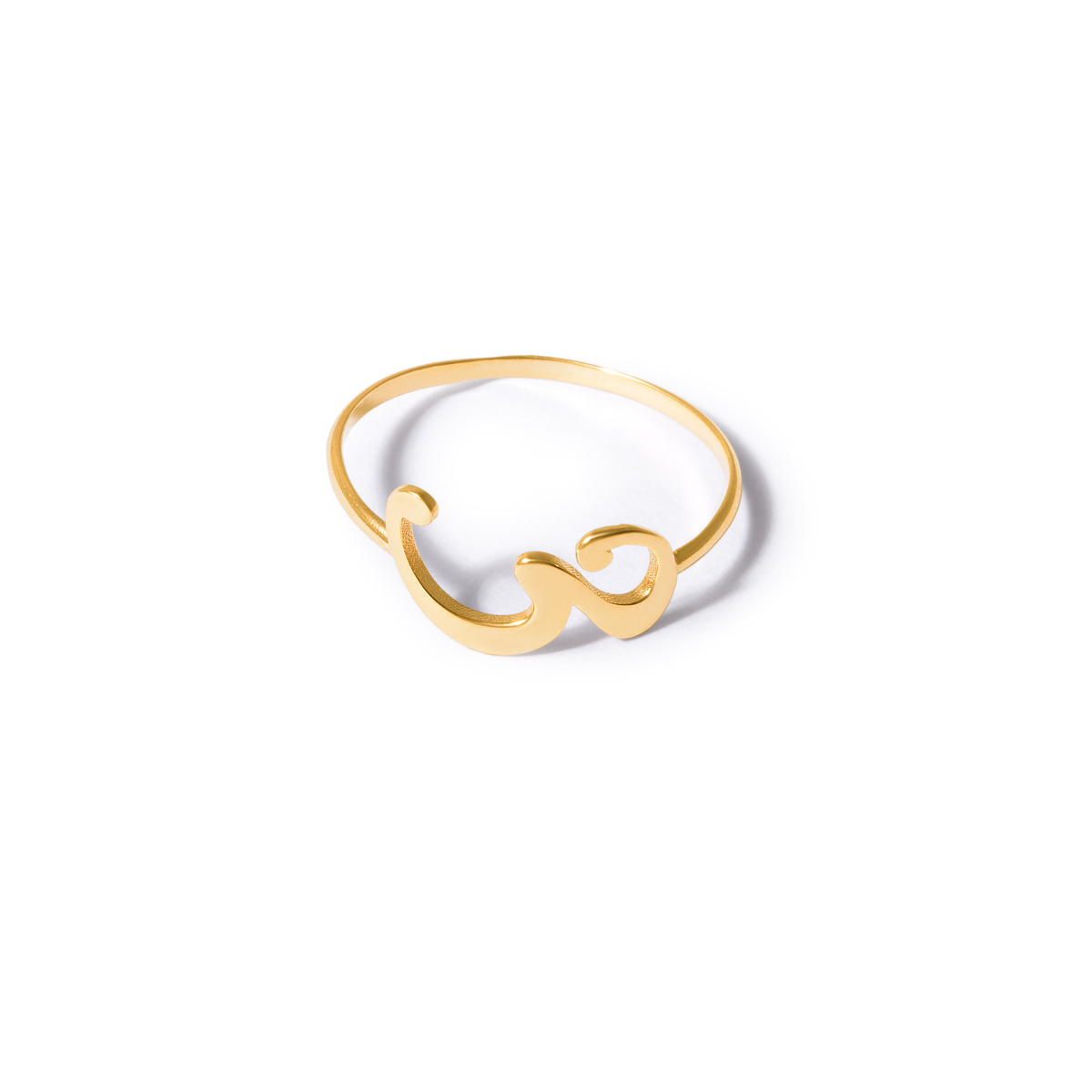 Gold ring number three g