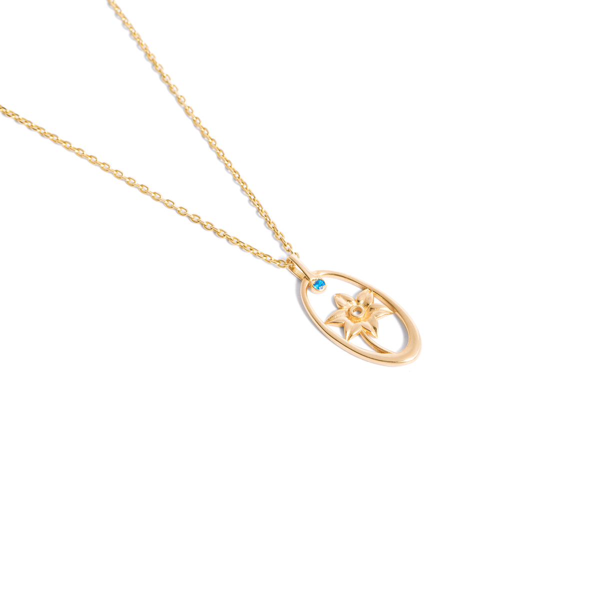 Narcissus gold necklace g