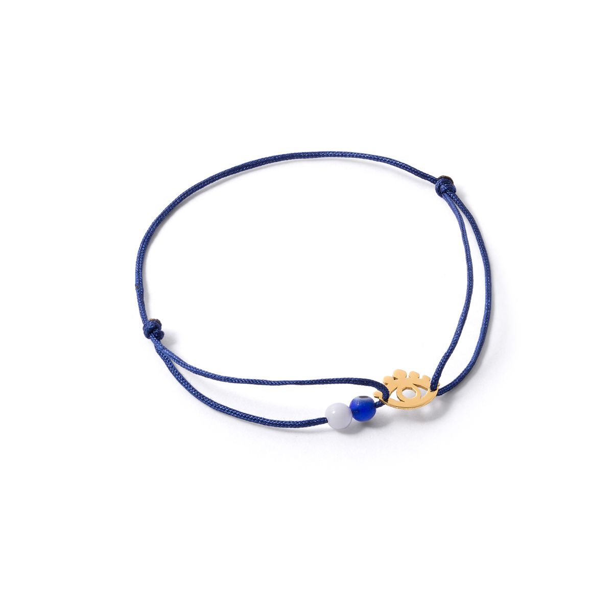 Eye gold woven bracelet G