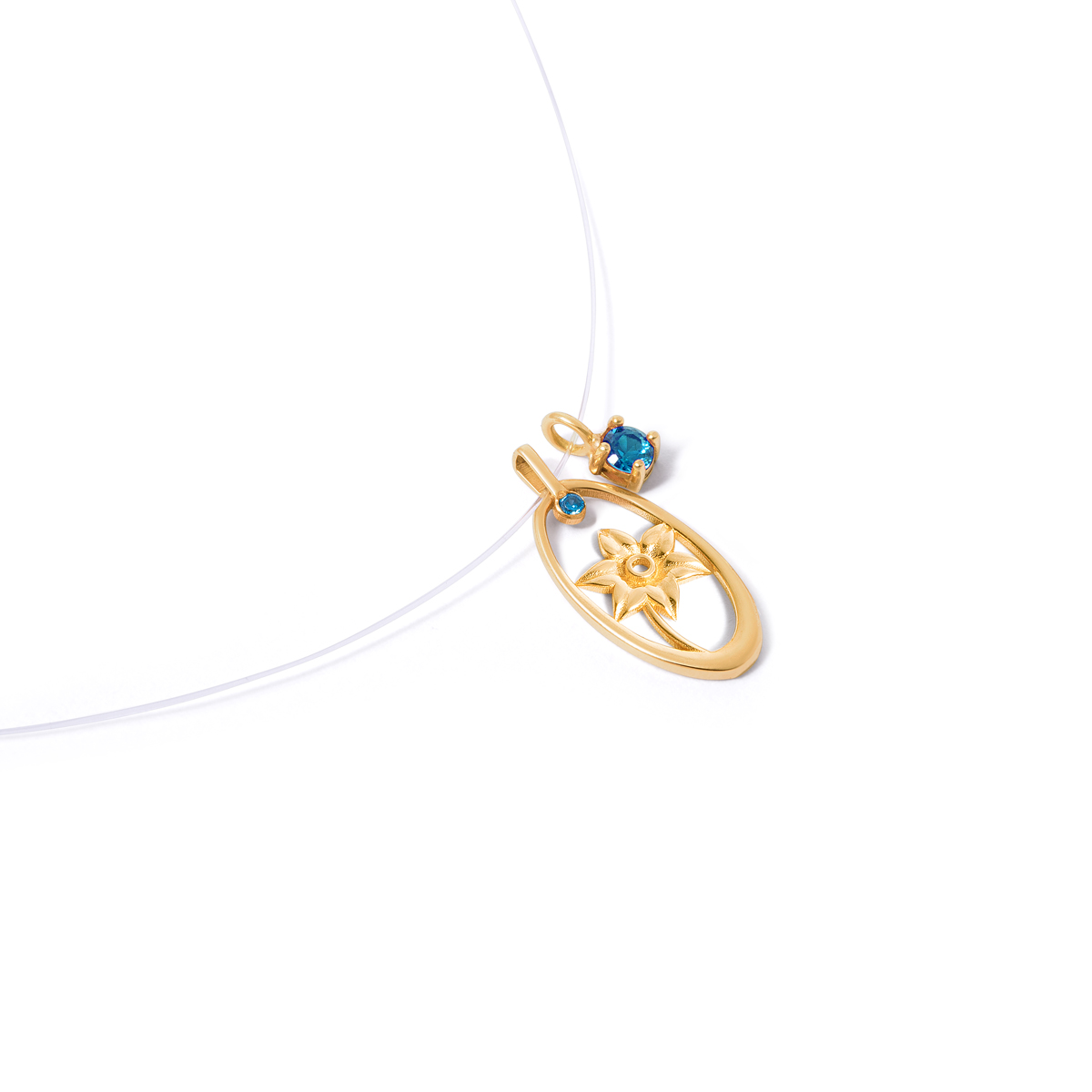 Narcissus gold necklace g