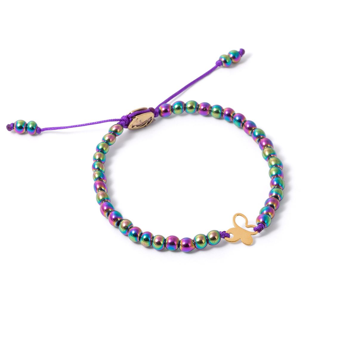 Paprik butterfly stone gold bracelet g