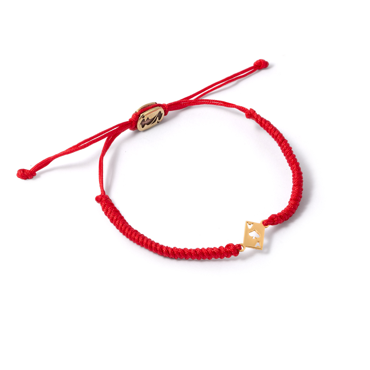 Pique woven gold bracelet g