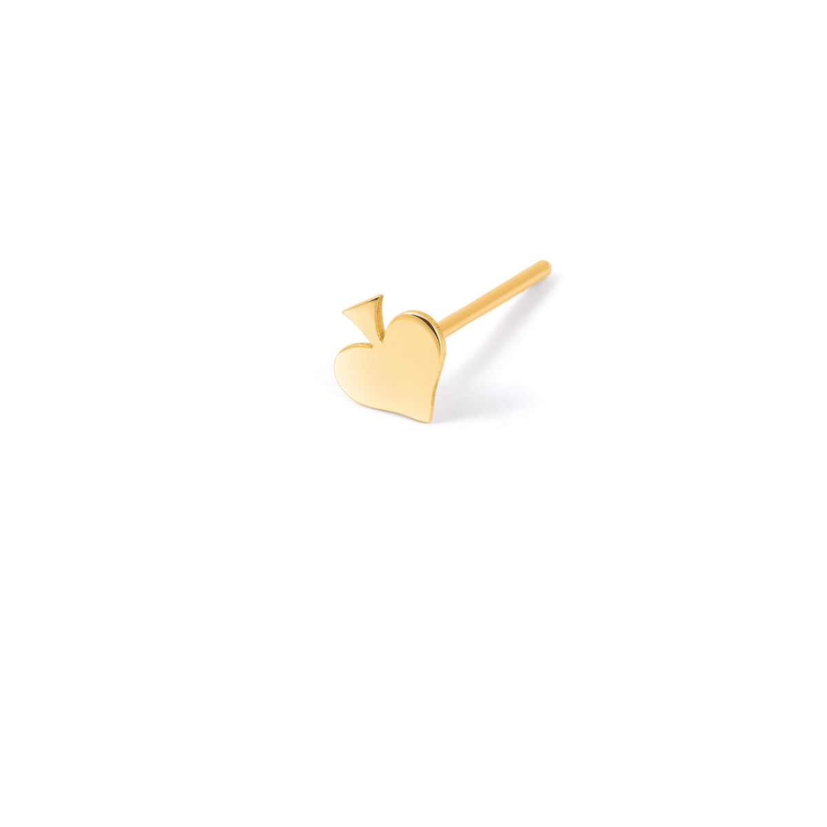 Pik gold single earring g