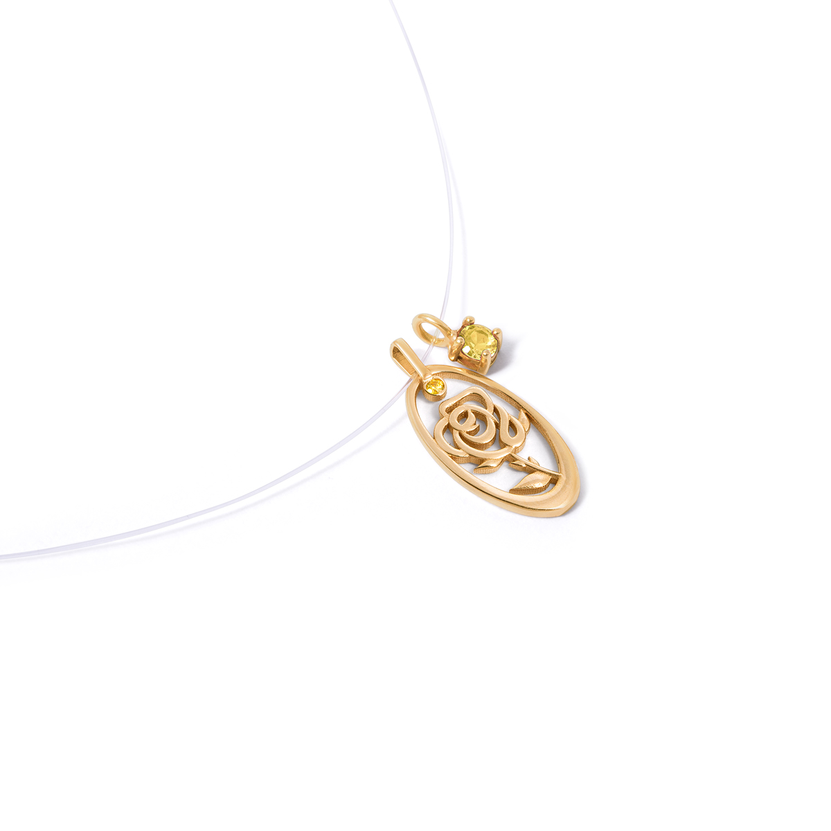 Rose gold necklace g