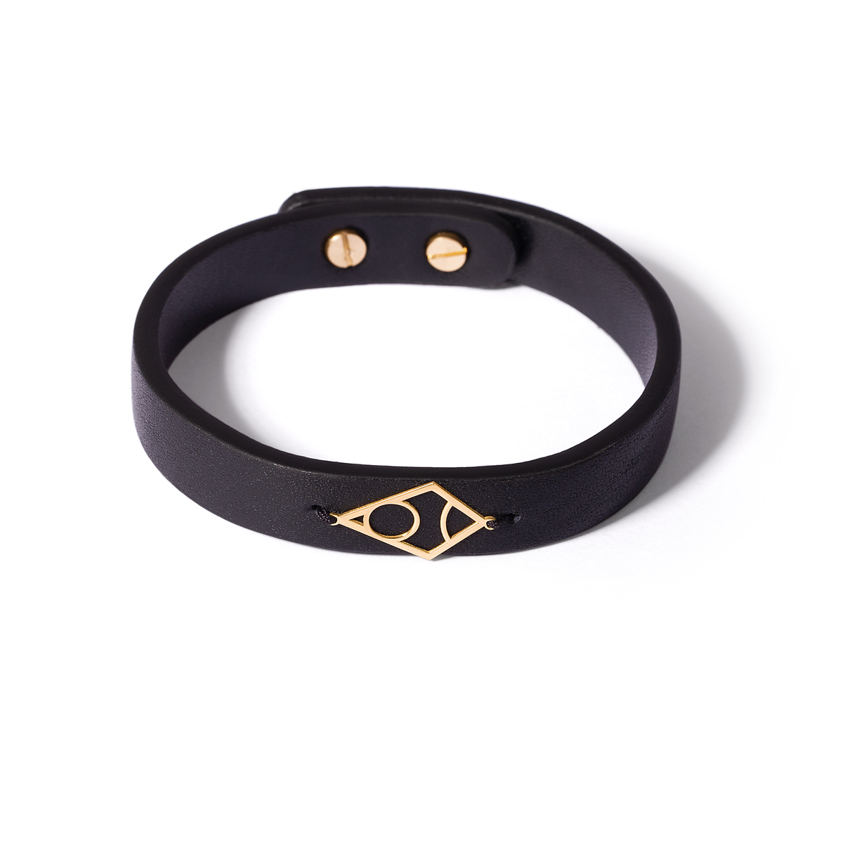 Kite leather gold bracelet g