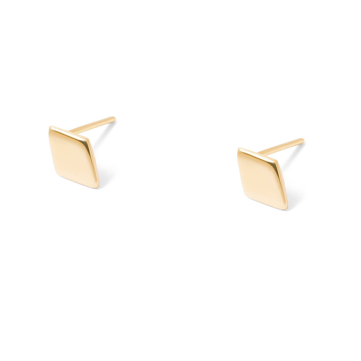 Gold diamond earrings G
