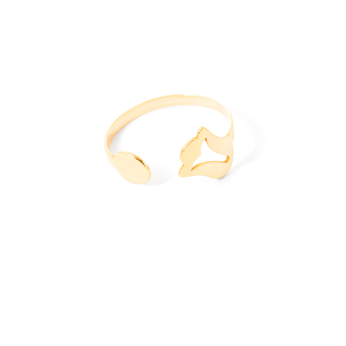 Tulip gold ring g