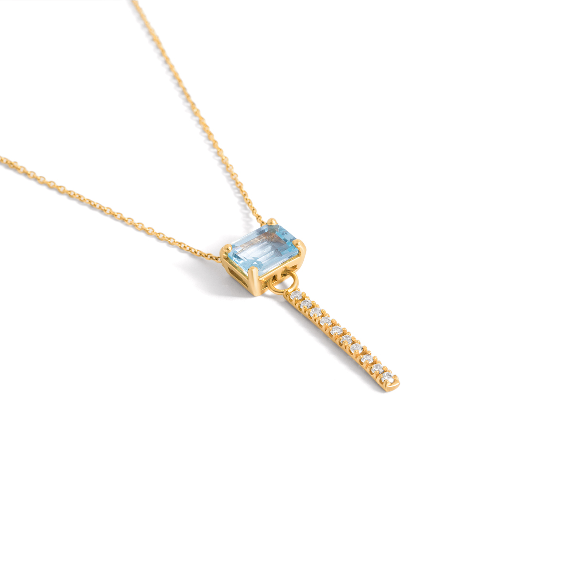 Hanil gold necklace g