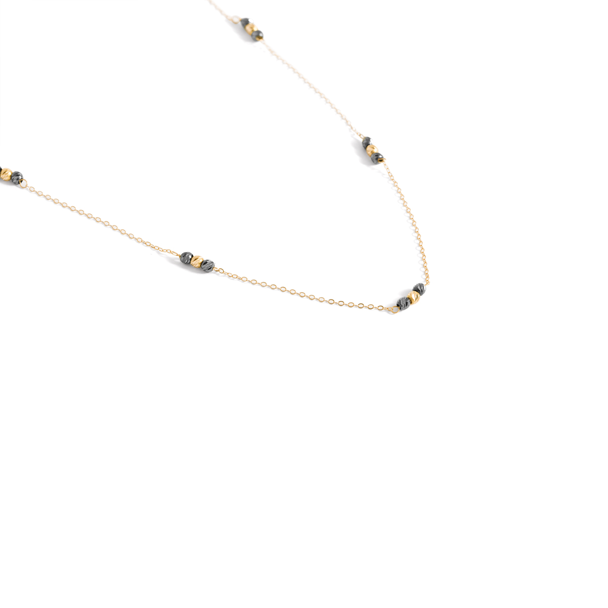 Liu gold ball necklace g