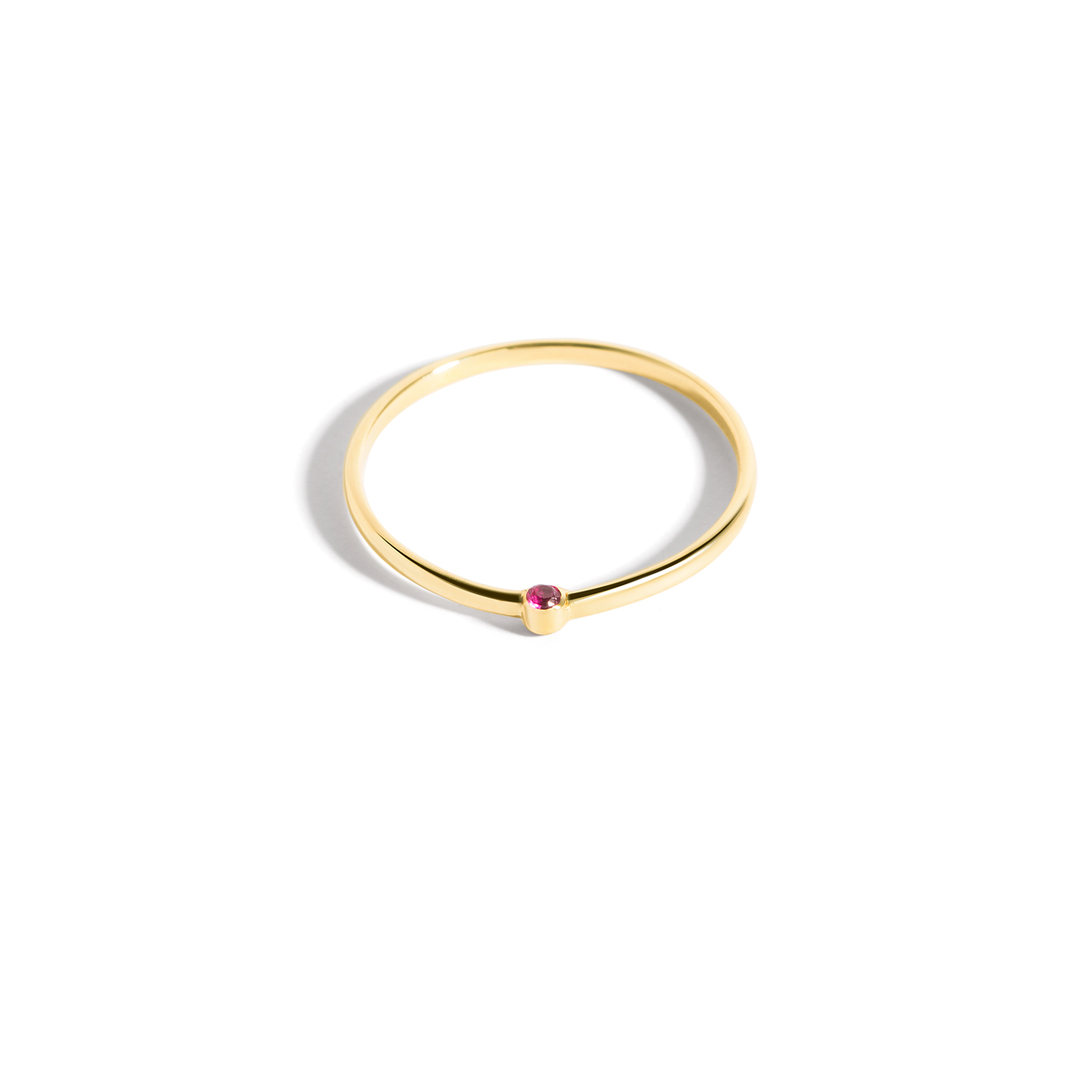 Single Luna gold ring g