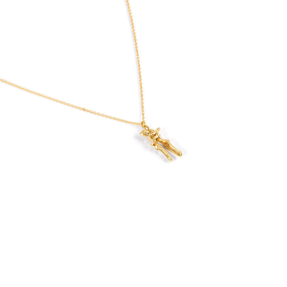 Hug gold necklaceG