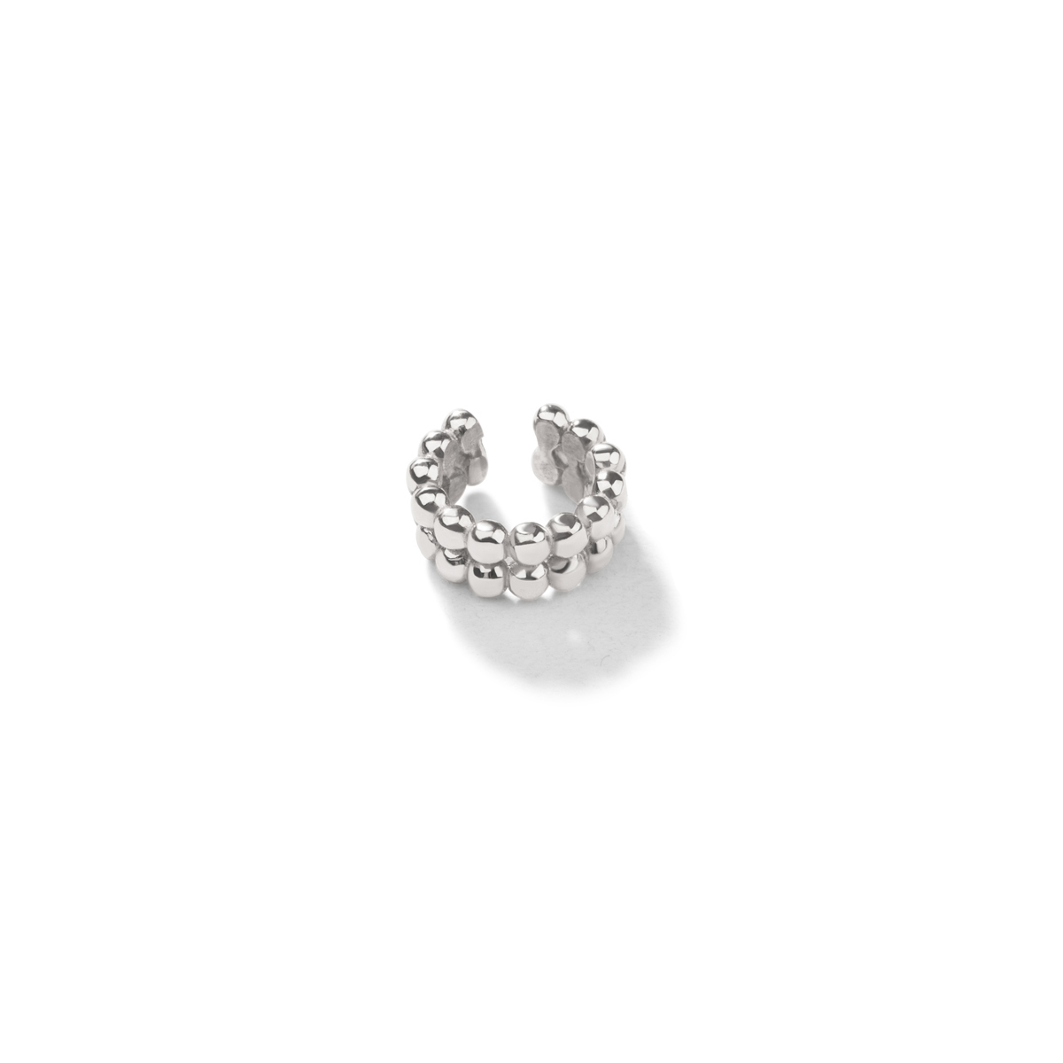 ایر کاف "ear cuff" نقره توپی گالری طلا پرسته